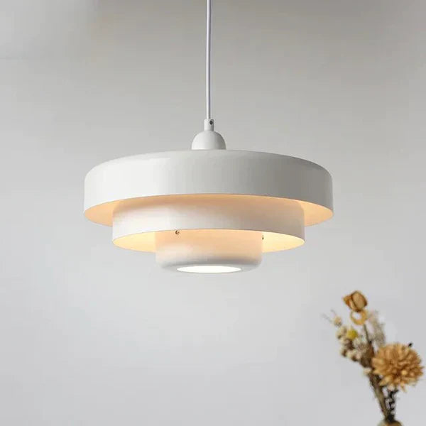 Pendant ceiling lamp in glass – adjustable suspension